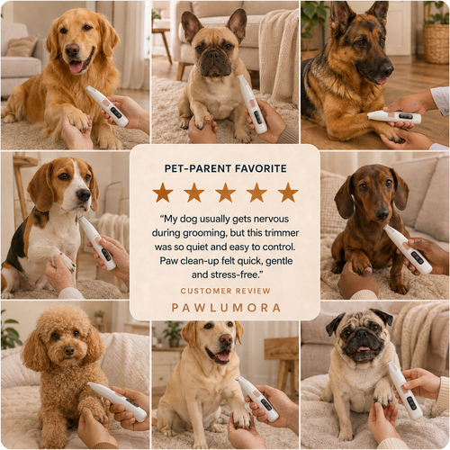 The PawLumora™ Pet Hair Trimmer